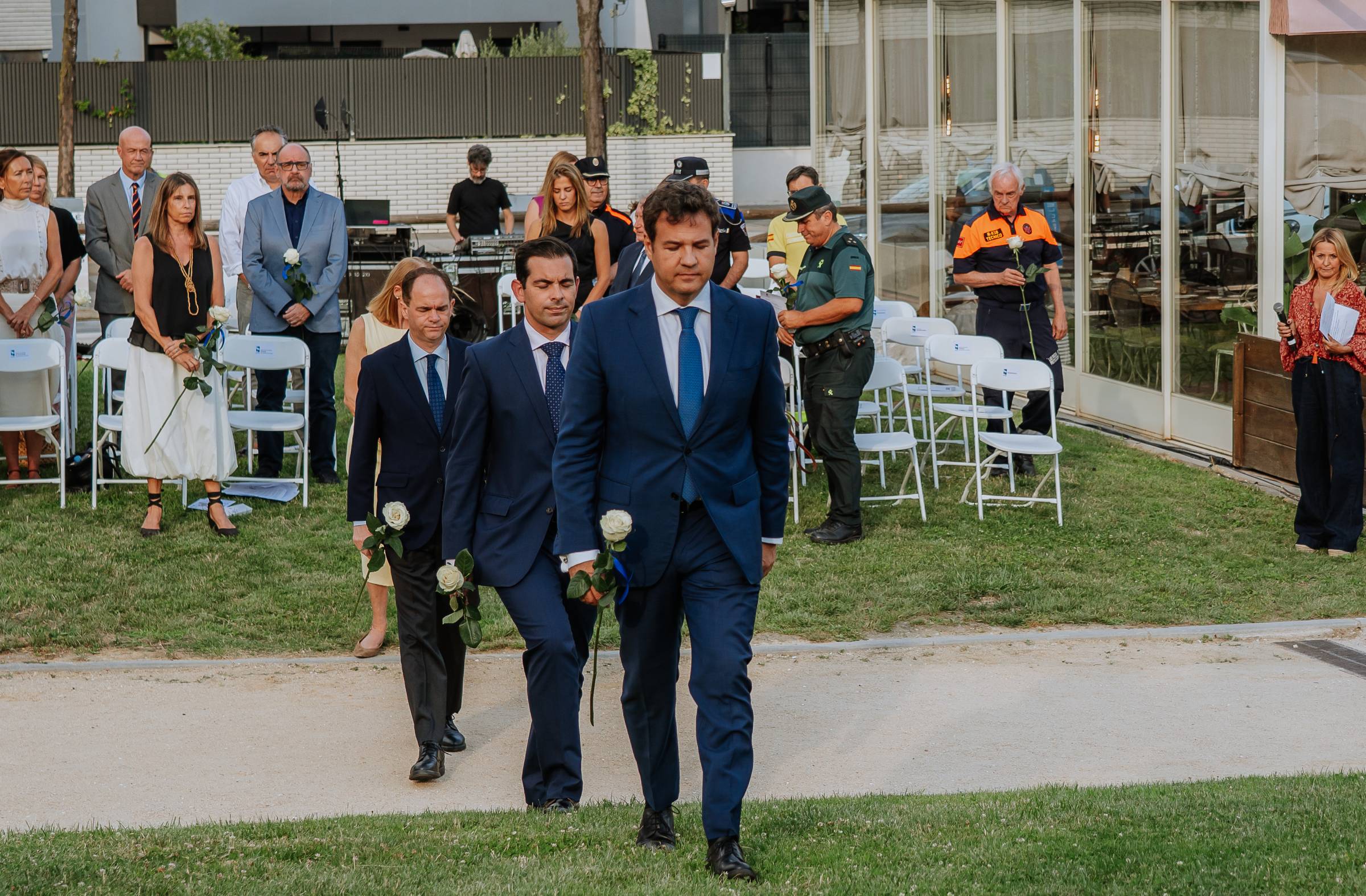 
                                                    Las Rozas rinde homenaje a Miguel Ángel Blanco en el 29º aniversario de su asesinato