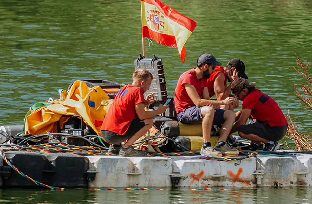 Las Rozas concede 24.000 euros para recuperar la estatua de los cormoranes de Molino de la Hoz