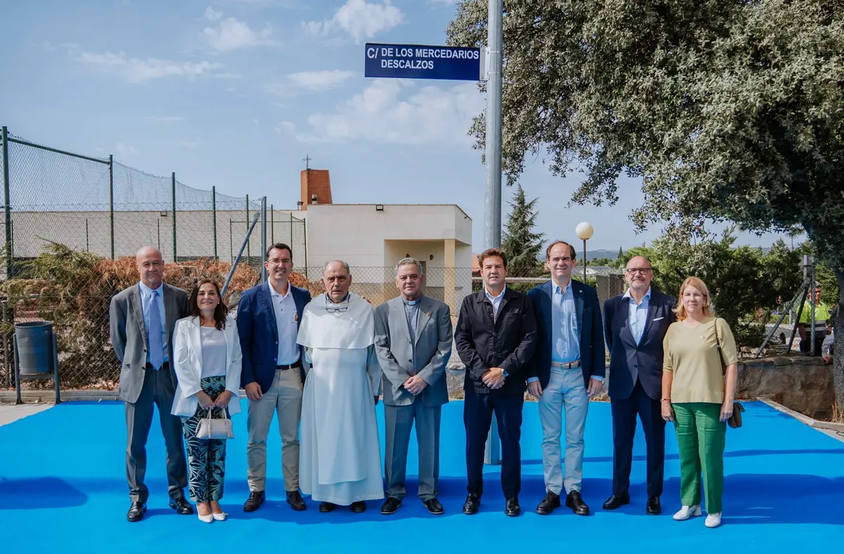 
                                Las Rozas dedica una calle a los Mercedarios Descalzos por sus cerca de 50 años en el municipio                                    