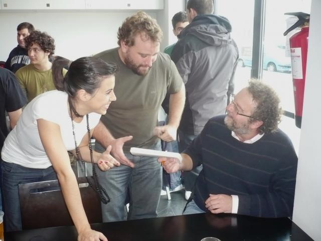 John Carlin, autor de El Factor Humano, visita el Club de Rugby Ingenieros Industriales de Las Rozas