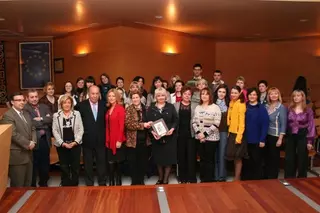 Los 30 mejores profesores de Moscú visitan Las Rozas