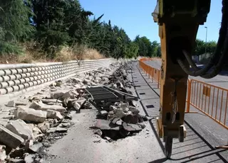 Avanza la construcción del tramo roceño del gran carril bici del noroeste