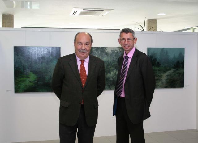 Doce artistas de Villebon-sur-Yvette, Liederbach y Las Rozas exponen en un triangular de pintura