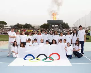 El presidente del COE inaugura con el alcalde las Olimpiadas Escolares de Las Rozas