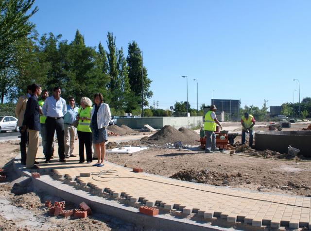 Avanzan las obras del nuevo Parque de Siete Picos en Las Rozas
