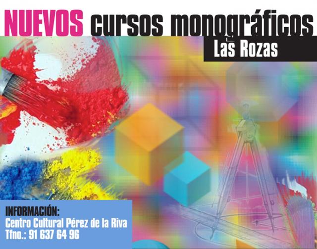La Concejalía de Educación y Cultura ofrece nuevos cursos monográficos