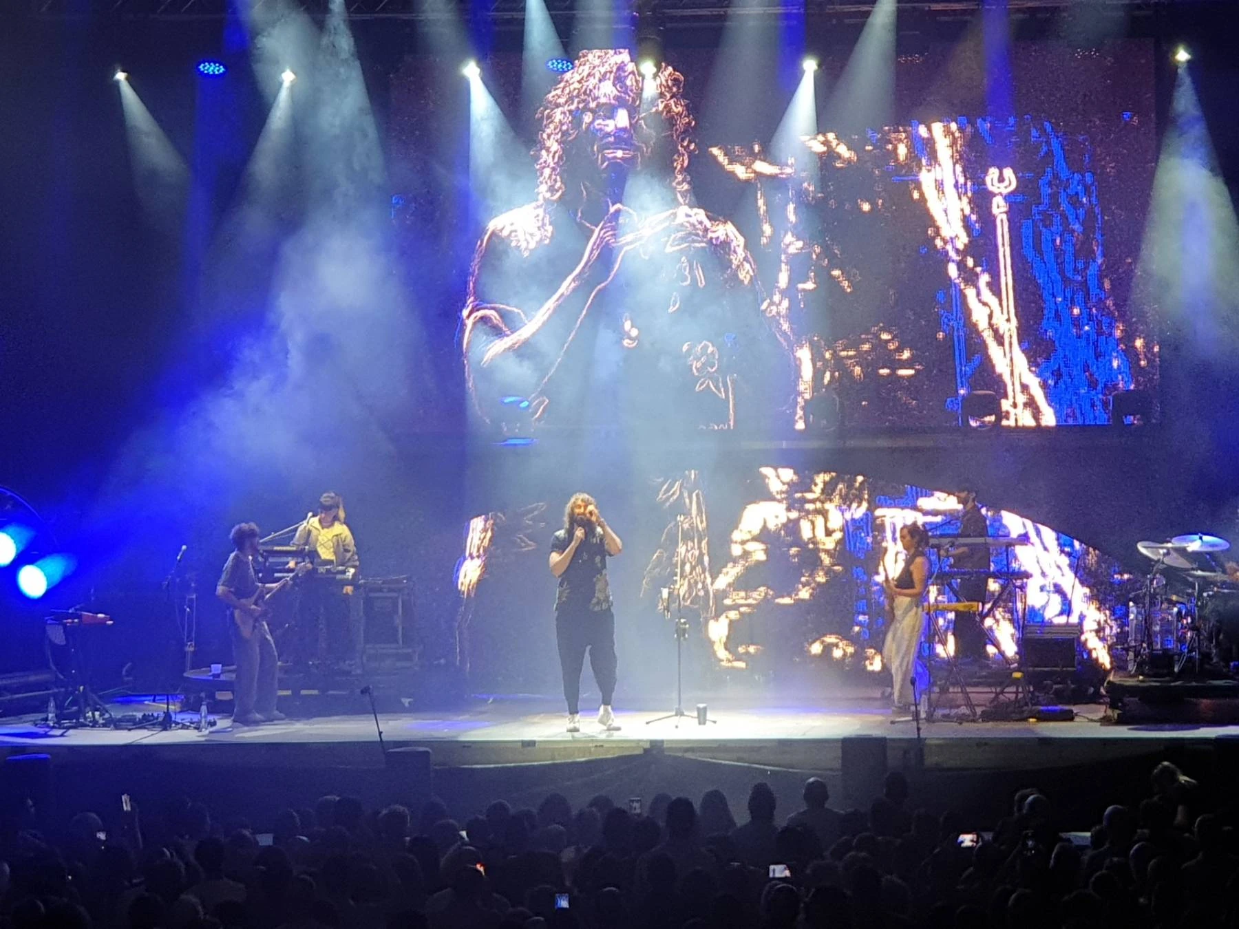 Genial el concierto de Mikel Izal