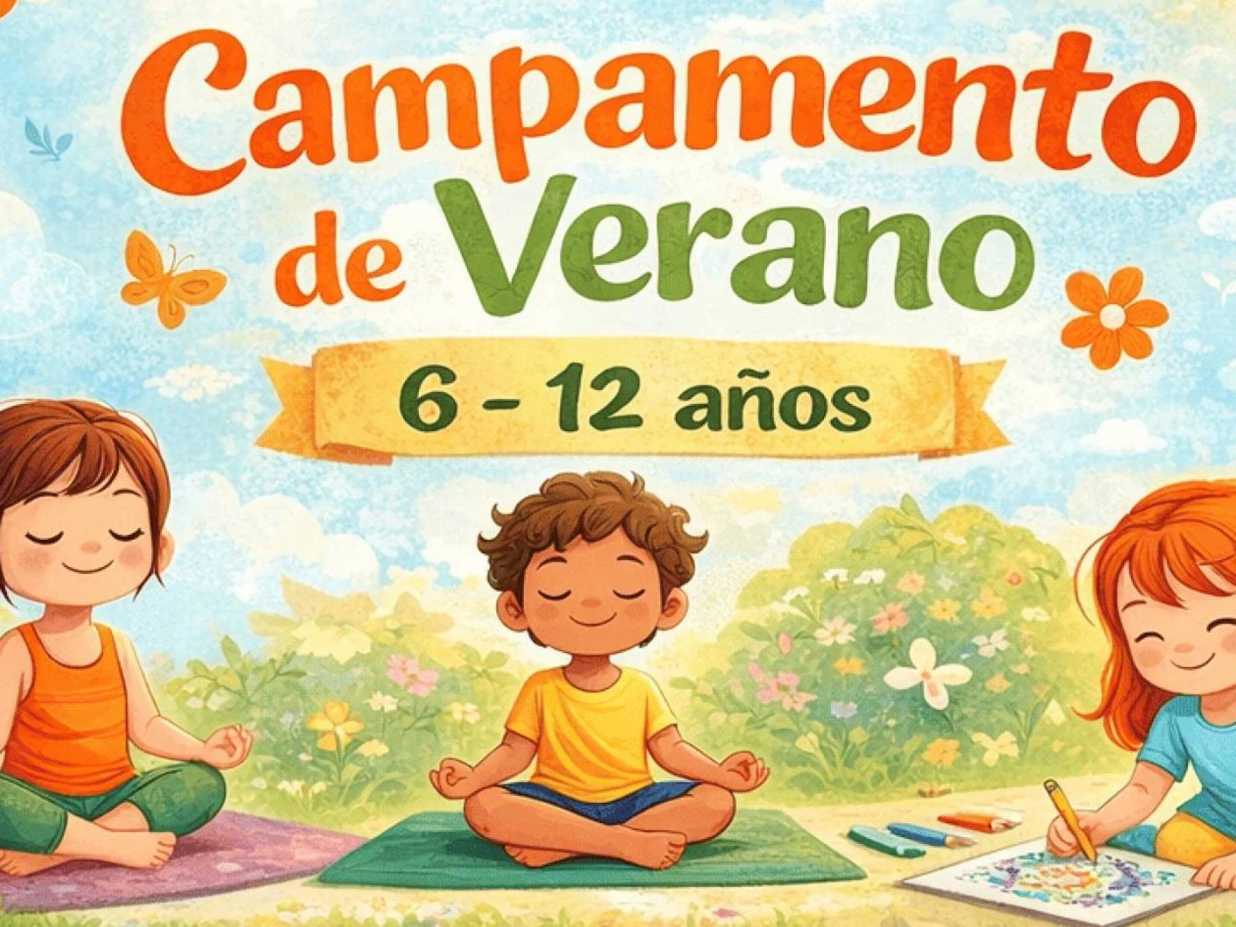 Campamento de verano: Bienestar y creatividad para niños