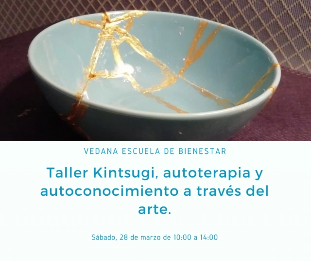 Taller Kintsugi, autoterapia y autoconocimiento a través del arte