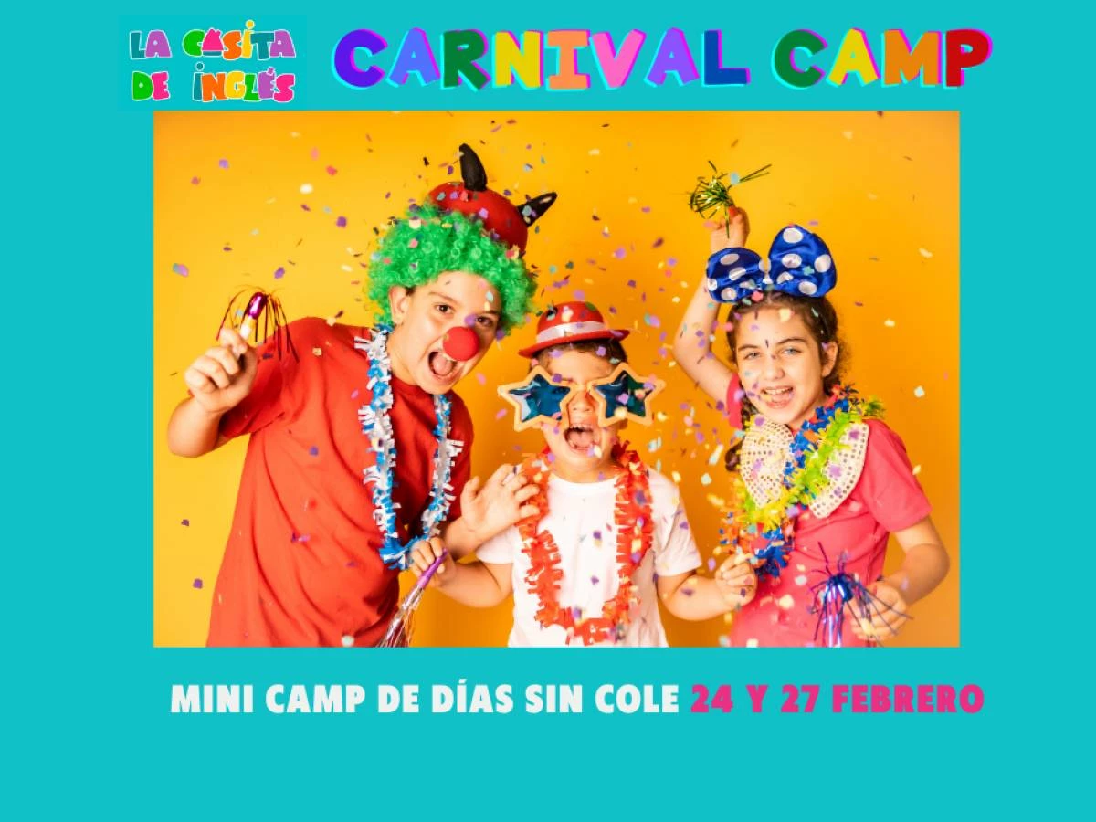 Días sin Cole 24 y 27 Febrero: Mini Campamento Carnaval 