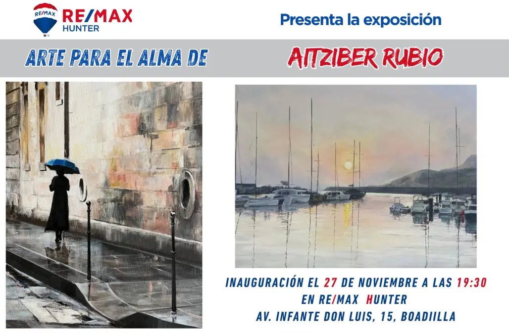 "Arte para el alma" Exposición de pintura de Aitziber Rubio