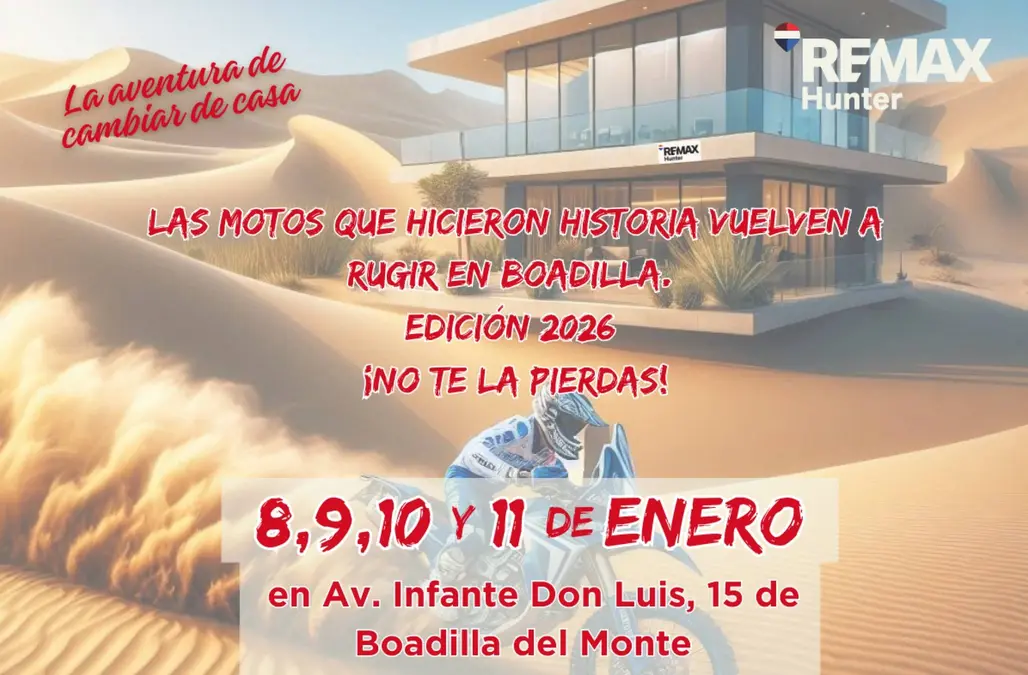 El DAKAR  vuelve a Boadilla en 2026