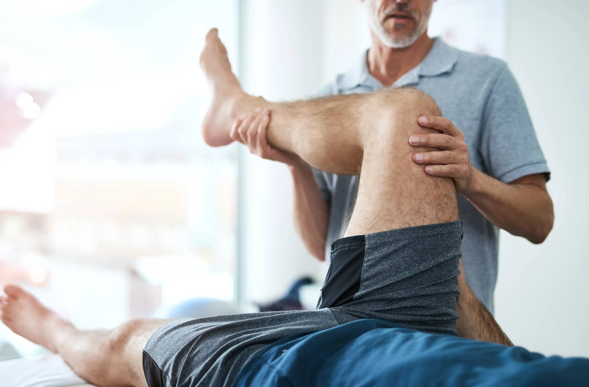 Sofá de cuero de 5 módulos