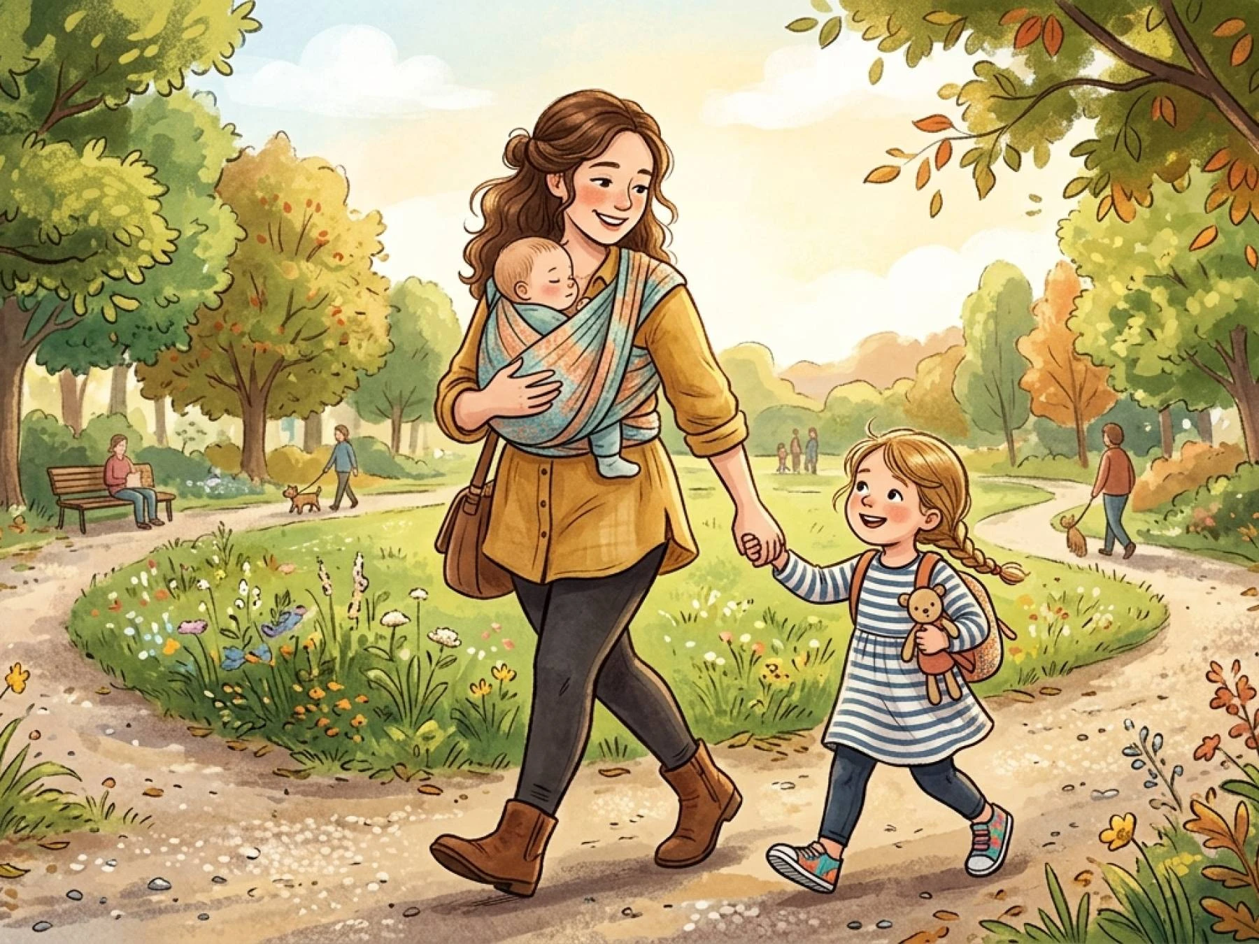 Hacer amistad con familias con hijos o hijas de entre 3 y 8 años