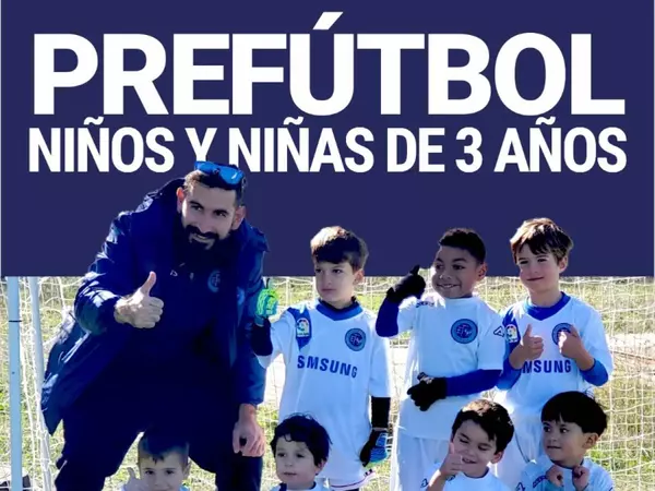 Prefutbol para niños de 3 años